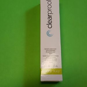 Clear proof blemish control toner